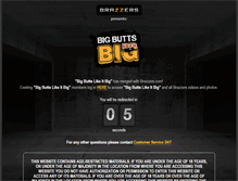 Tablet Screenshot of bigbuttslikeitbig.org